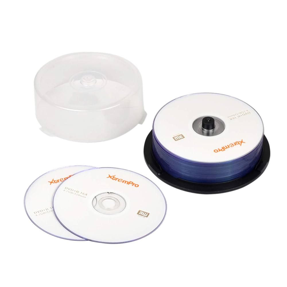 Amazon.com: XtremPro DVD+R 16X 4.7GB 120min Recordable DVD